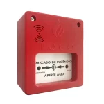 Acionador De Incêndio Sirene 12v/24v Alarme Manual Segurimax